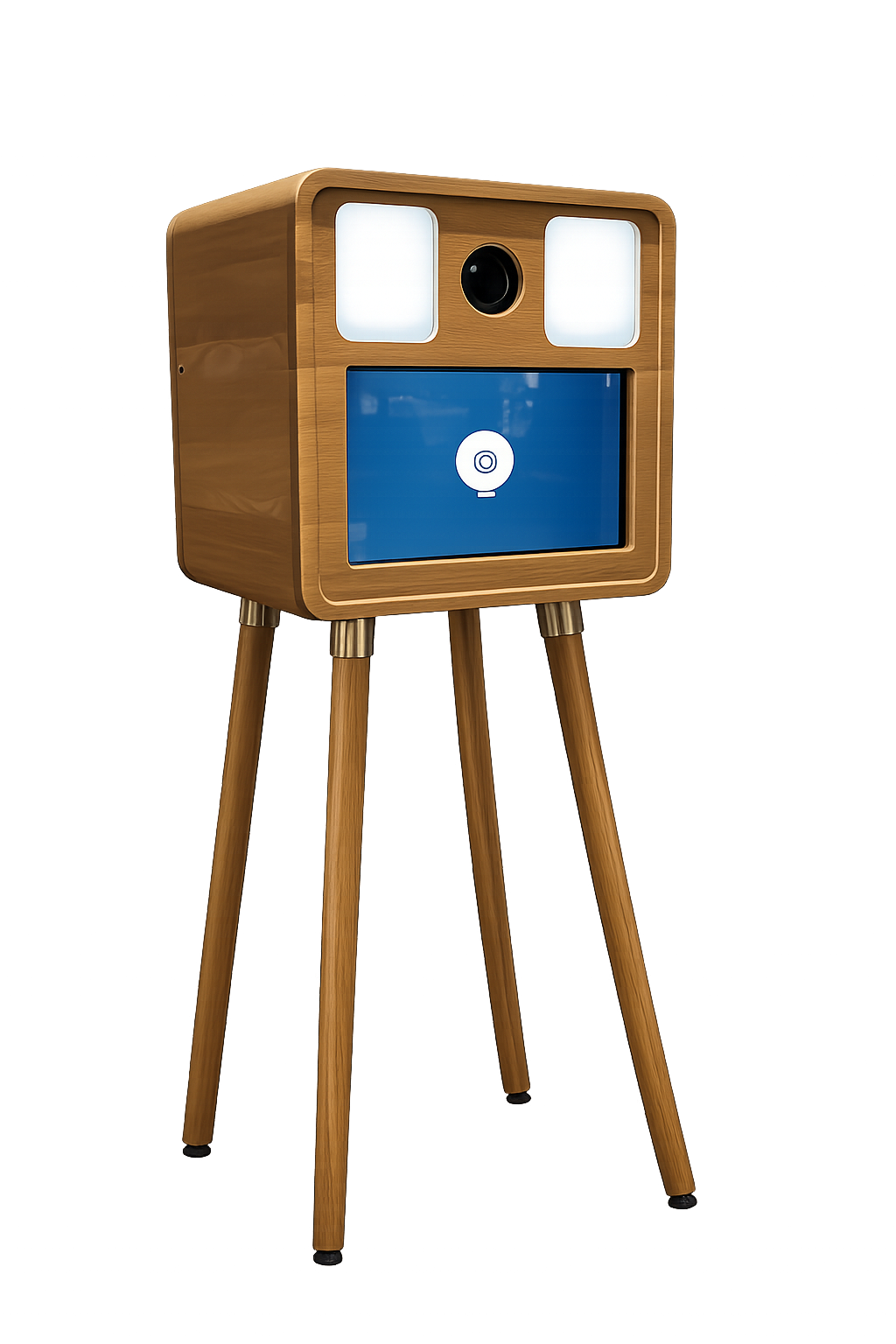 Photobooth casino avec accessoires thématiques