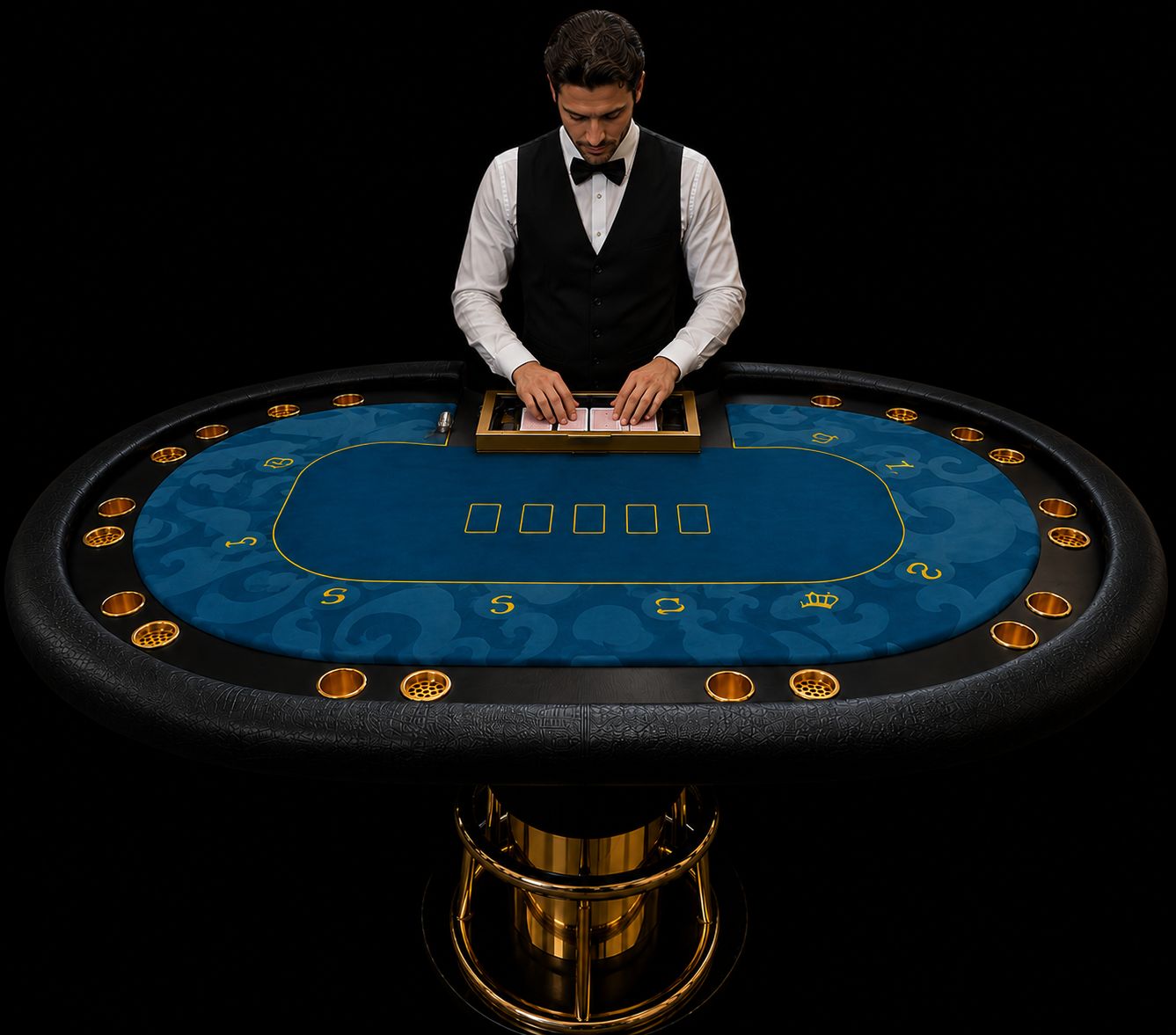 Table de Poker professionnelle