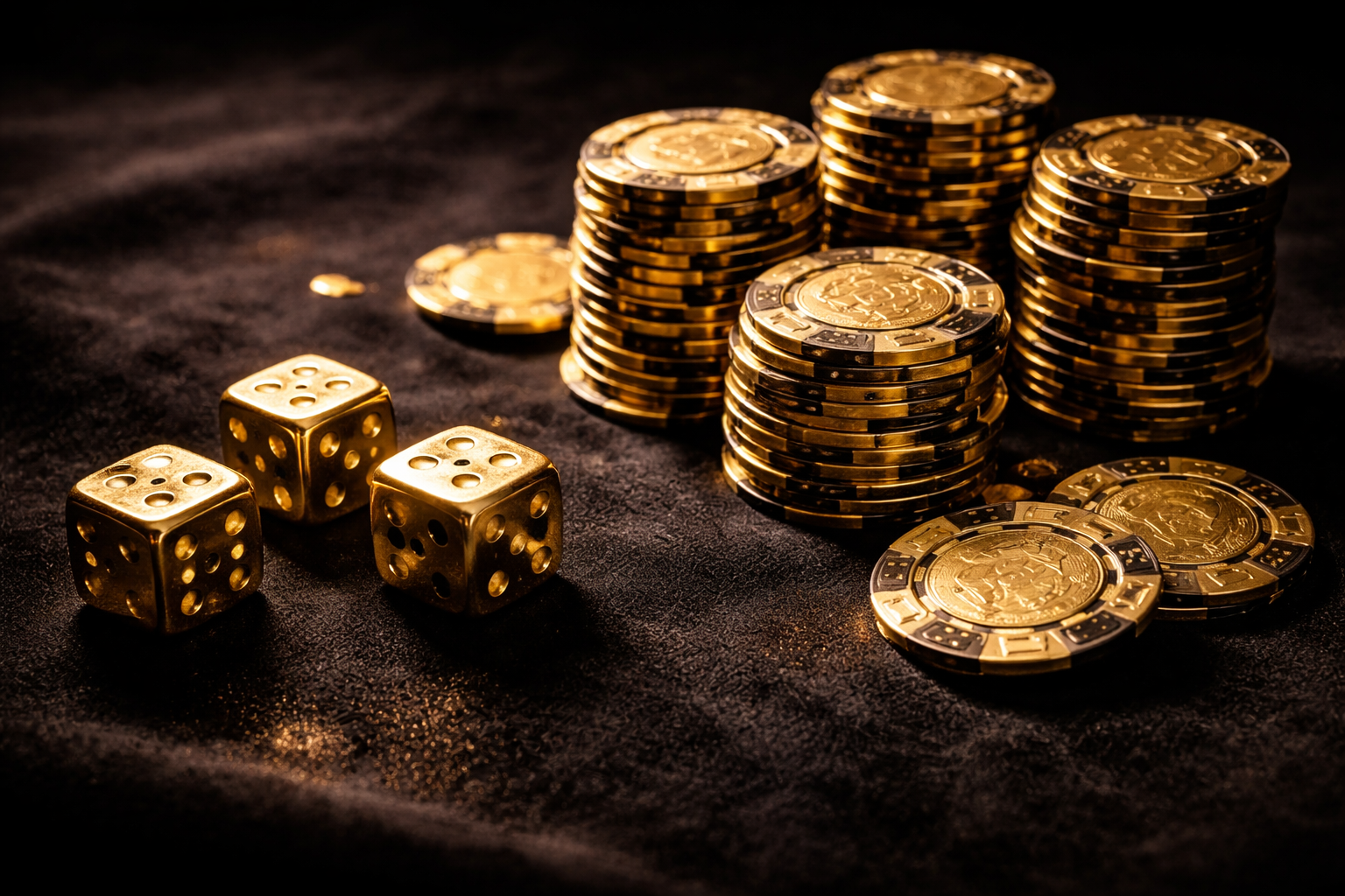 Jetons et des dores casino